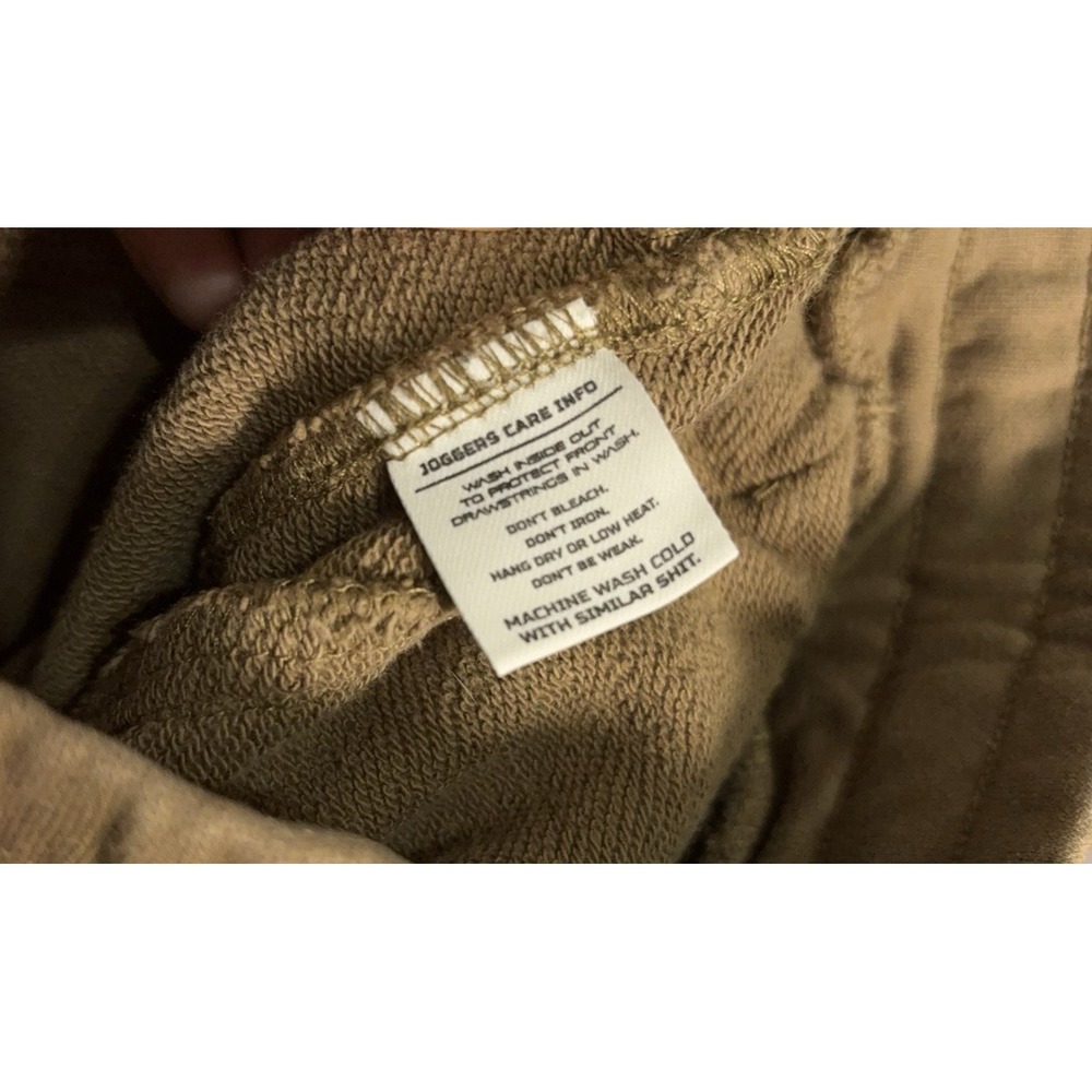CMBT Combat Iron Apparel Co. Training Joggers Mens Sz M Coyote Brown Adj‎ Length - Picture 6 of 11